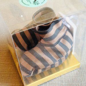 Organic Baby Booties {Striped} NWT